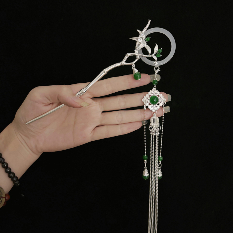 Geometrická sponka do vlasov z zliatiny - ručná práca, originálny dizajn, možnosť prispôsobenia, letné vydanie 2024