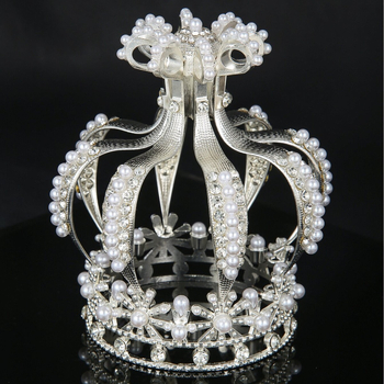 Dámska ozdobná koruna zo zliatiny s elektroplátovaním, etnický štýl, headwear pre ženy, pôvod: Jinhua, jar 2025