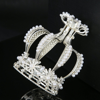 Dámska ozdobná koruna zo zliatiny s elektroplátovaním, etnický štýl, headwear pre ženy, pôvod: Jinhua, jar 2025