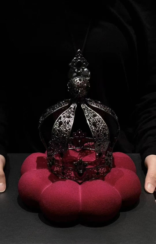 Koruna na hlavu, kov, galvanizovaný povrch, unisex dizajn; vhodné pre svadbu a narodeniny