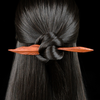 Agrafa de păr din lemn, stil nou chinezesc, formă geometrică, accesorii pentru păr, cadou pentru nuntă, ziua de naștere, festival