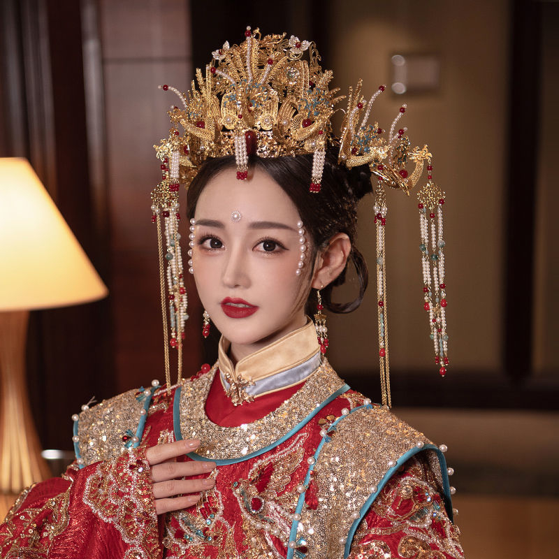 Fejdísz – palotai stílusú fémből készült menyasszonyi hajkorona, esküvőre, nyár 2023, önálló csomagolás