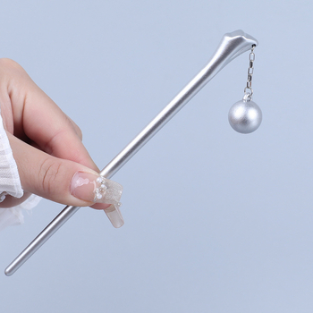 Agrafă pentru păr din aliaj, simplă, lungă, placare electroplată, cod A068