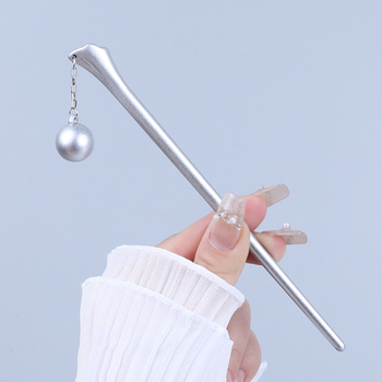 Agrafă pentru păr din aliaj, simplă, lungă, placare electroplată, cod A068