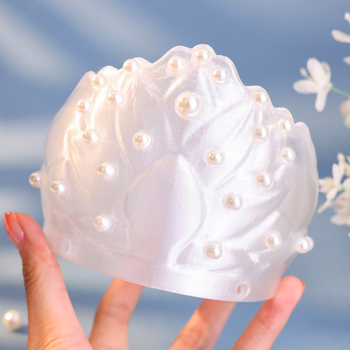 Fejdísz – ősi stílusú női korona műanyag/gyanta alapanyagból, Hanfu fotózáshoz, 2025 nyári bemutató