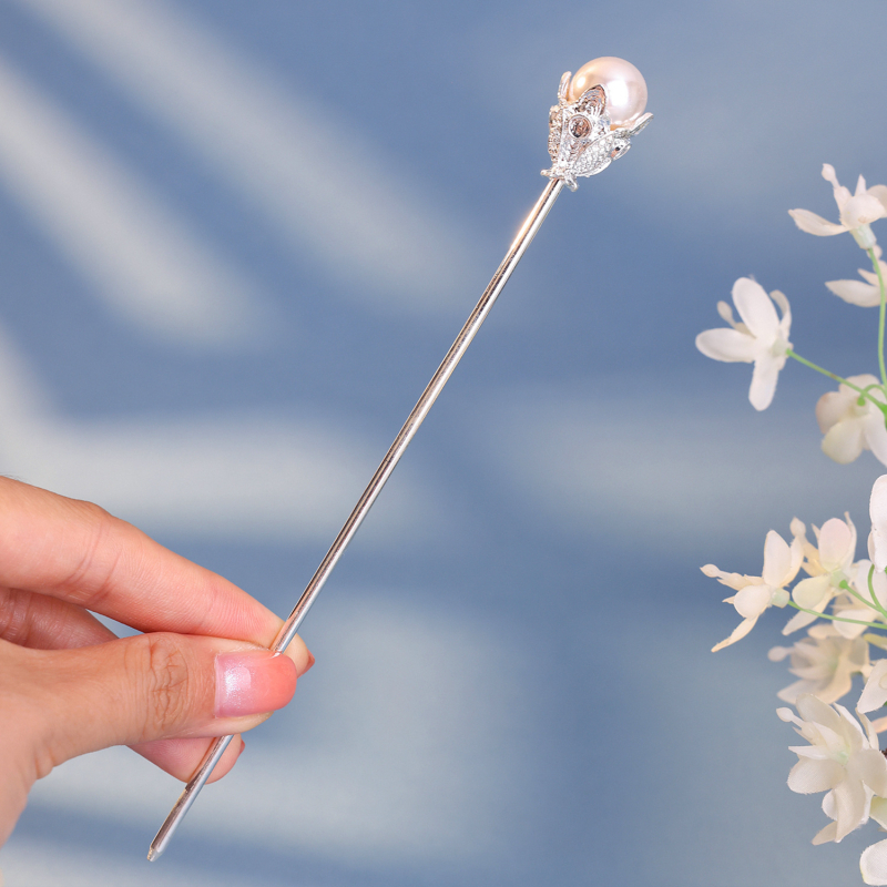 Fejdísz – ősi stílusú női korona műanyag/gyanta alapanyagból, Hanfu fotózáshoz, 2025 nyári bemutató