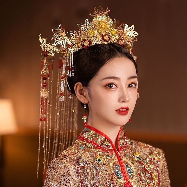 Fém esküvői fejfedő – retro stílus, elektroplakolt felület