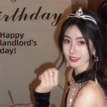 Hercegnő kristály korona fejfedő – női stílus, anyag: kristály, felületkezelés: elektroplatírozás, csomagolás: külön