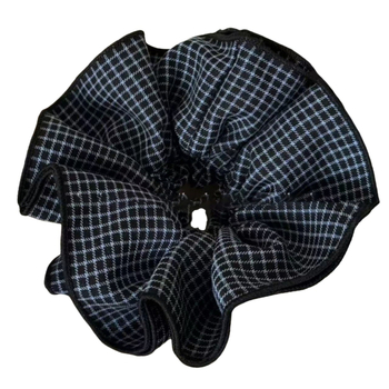 Elastic pentru păr în stil coreean, design în mai multe straturi, material textil, lucrat manual, pentru femei, elasticitate ridicată