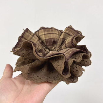 Elastic de păr Huayu, stil coreean, material textil, lucrat manual