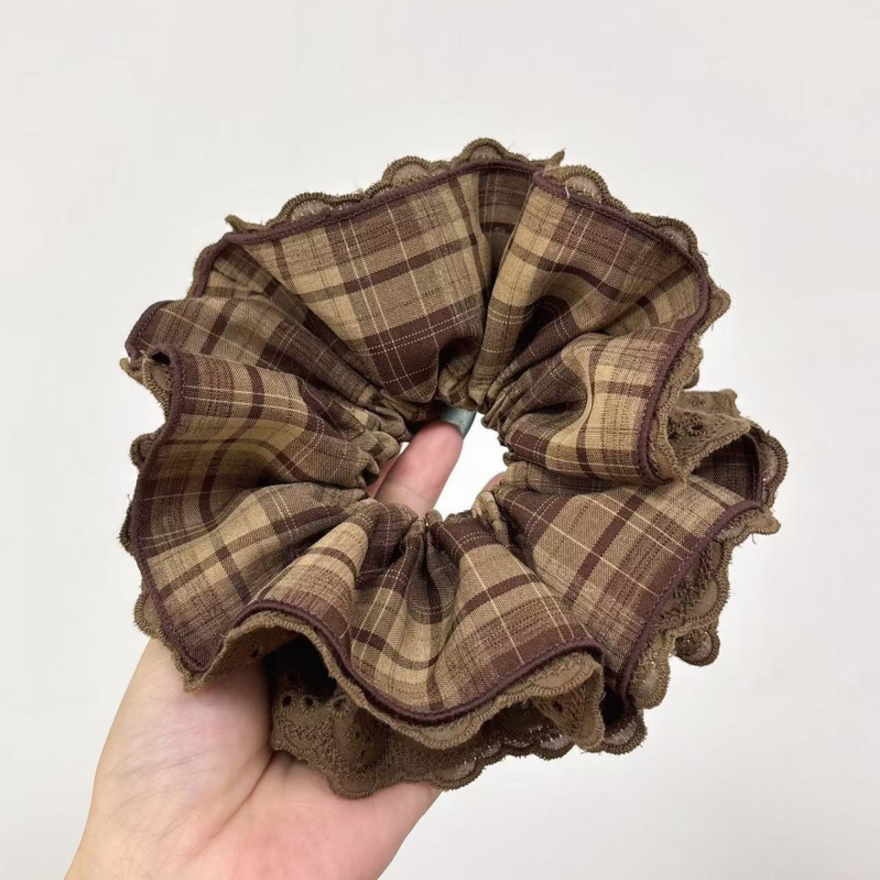 Elastic de păr Huayu, stil coreean, material textil, lucrat manual