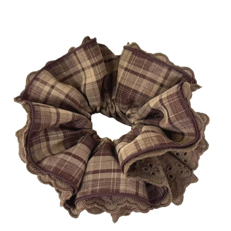 Elastic de păr Huayu, stil coreean, material textil, lucrat manual