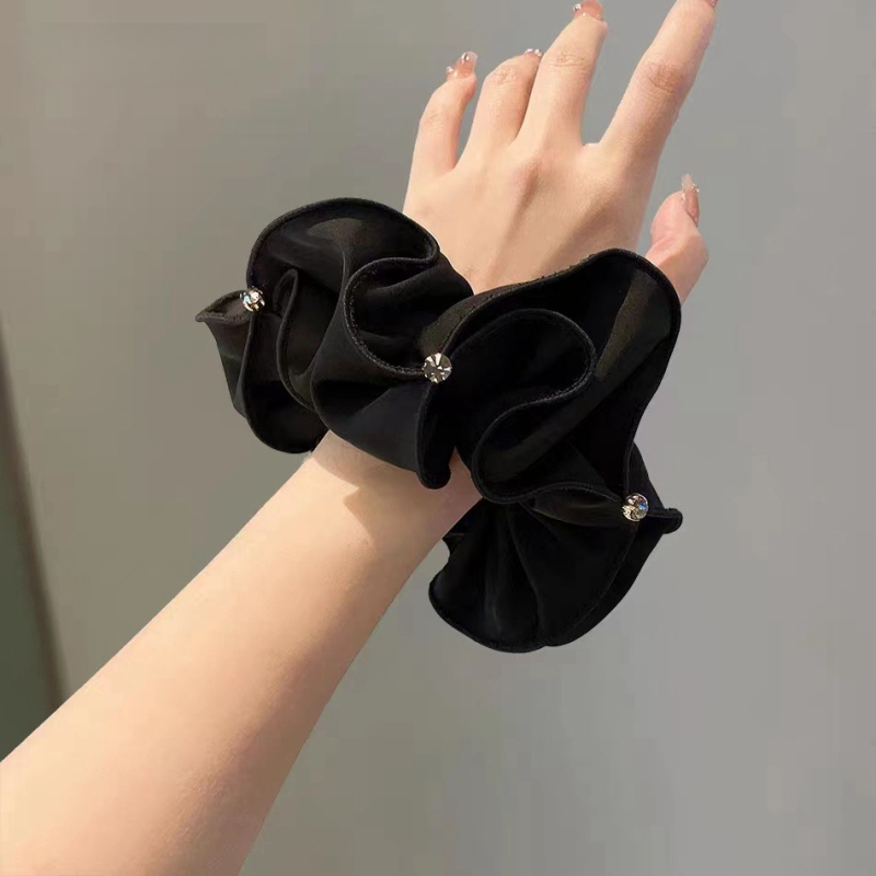 Accesoriu pentru păr cu cristale textile, lucrat manual, proveniență Yiwu, stil Japonia și Coreea de Sud