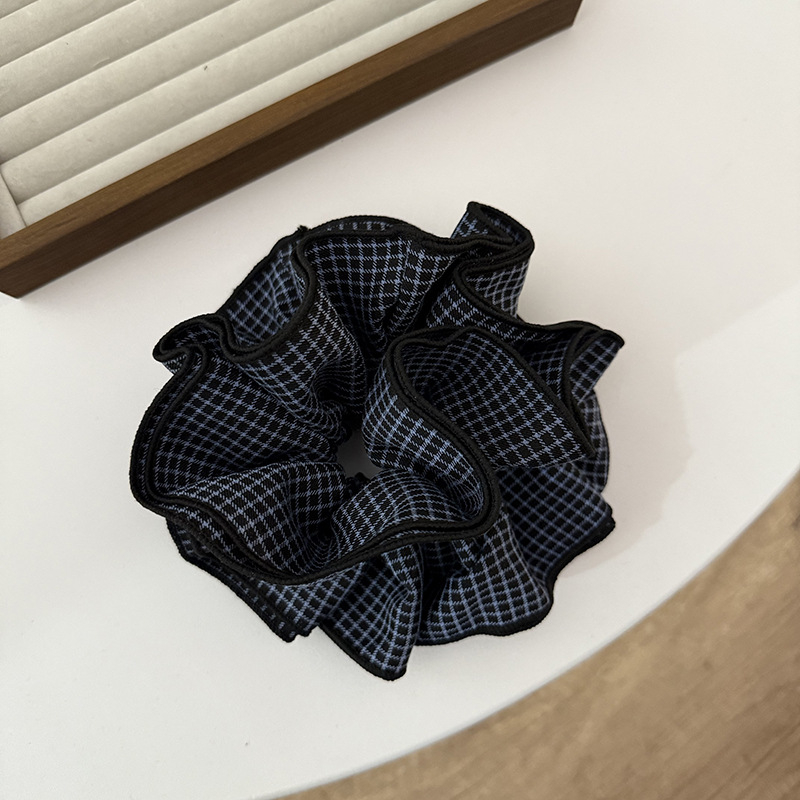 Arc pentru păr din material textil, lucrat manual, elasticitate ridicată, stil simplu, accesoriu urban de modă, primăvara 2025