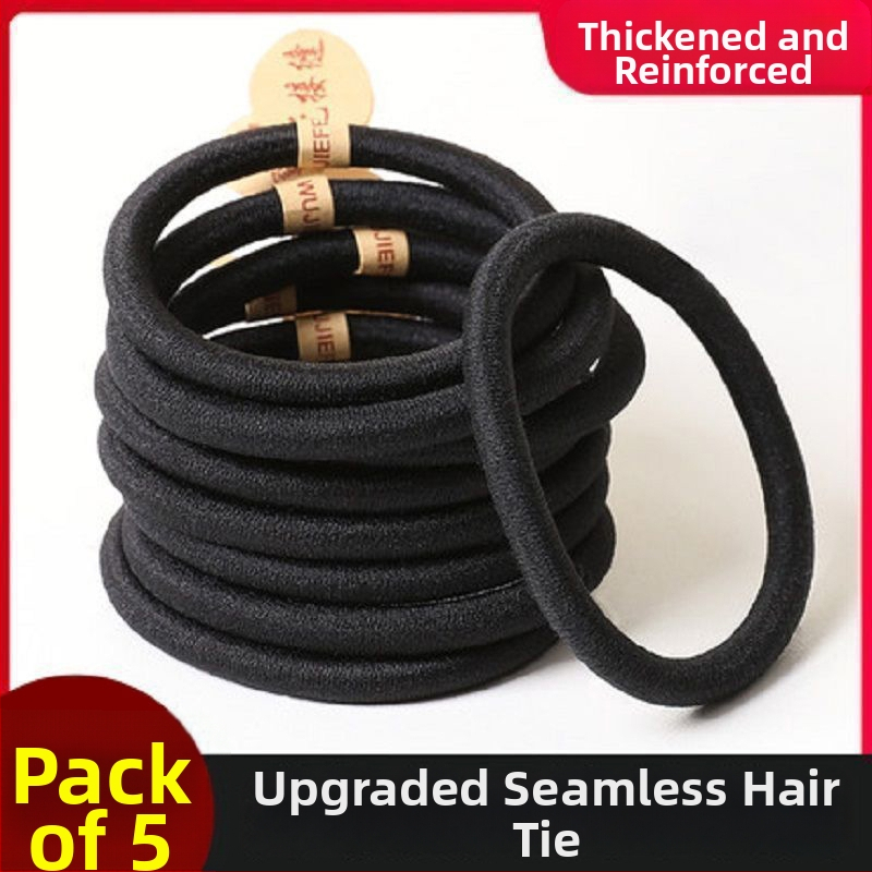 Hajgumi Little ai | 5 darabos készlet, Nylon, Kézzel készített, Egyszerű, nyom nélküli stílus, 2025 tavasz