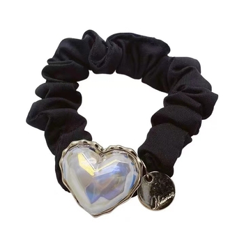 Perlős hajpánt szív alakú, kézzel készített, koreai stílus, nagy rugalmasság, sokoldalú dizájn (Tavasz 2023)