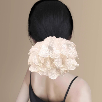 Elastic pentru păr - stil zână (handmade; materiale mixte; elasticitate mare; vară 2025)