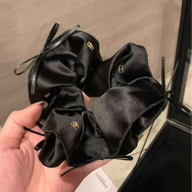 Elastic de păr în stil coreean, lucrat manual, din materiale mixte, design lejer, stil proaspăt și dulce, Vara 2025