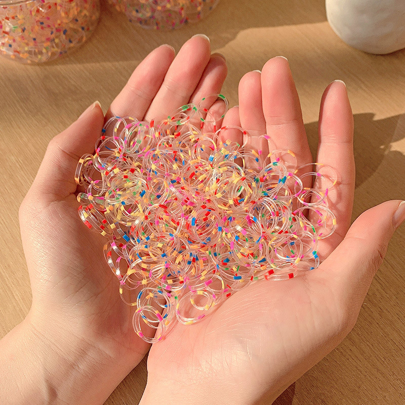 Dječja gumica za kosu, plastika/smola, otisnuta tehnologija, bez umetaka