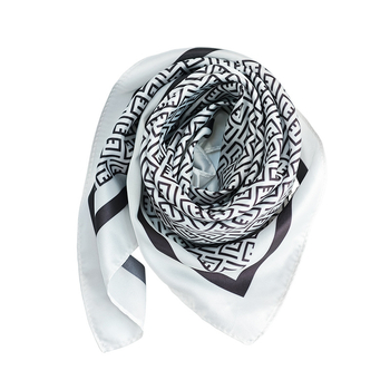 Šal od poliestera, twill tkanina, mali kvadratni oblik, otisak, porijeklo Deqing