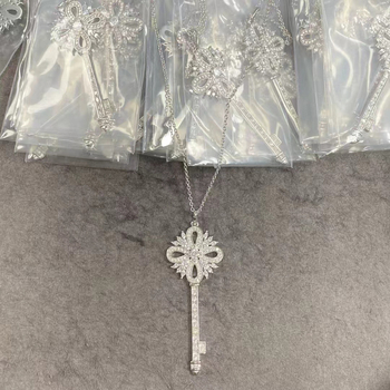 Ogrlica s geometrijskim privjeskom snježna pahulja i suncokreta, srebro 925, lanac tipa O