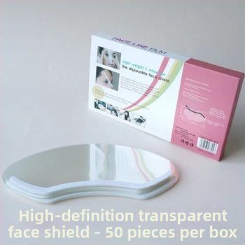 Xingya vienkartinis plaukų kirpimo įrankis bangoms su mėnulio formos veido kauke, akių apsauga (viena dėžutė)