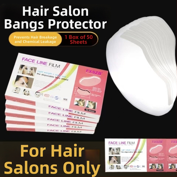 Xingya vienkartinis plaukų kirpimo įrankis bangoms su mėnulio formos veido kauke, akių apsauga (viena dėžutė)