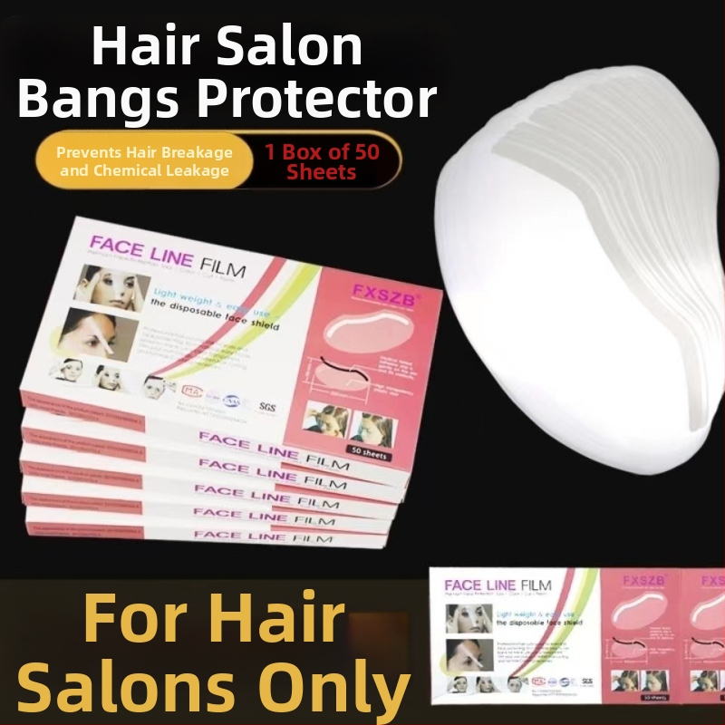 Xingya vienkartinis plaukų kirpimo įrankis bangoms su mėnulio formos veido kauke, akių apsauga (viena dėžutė)