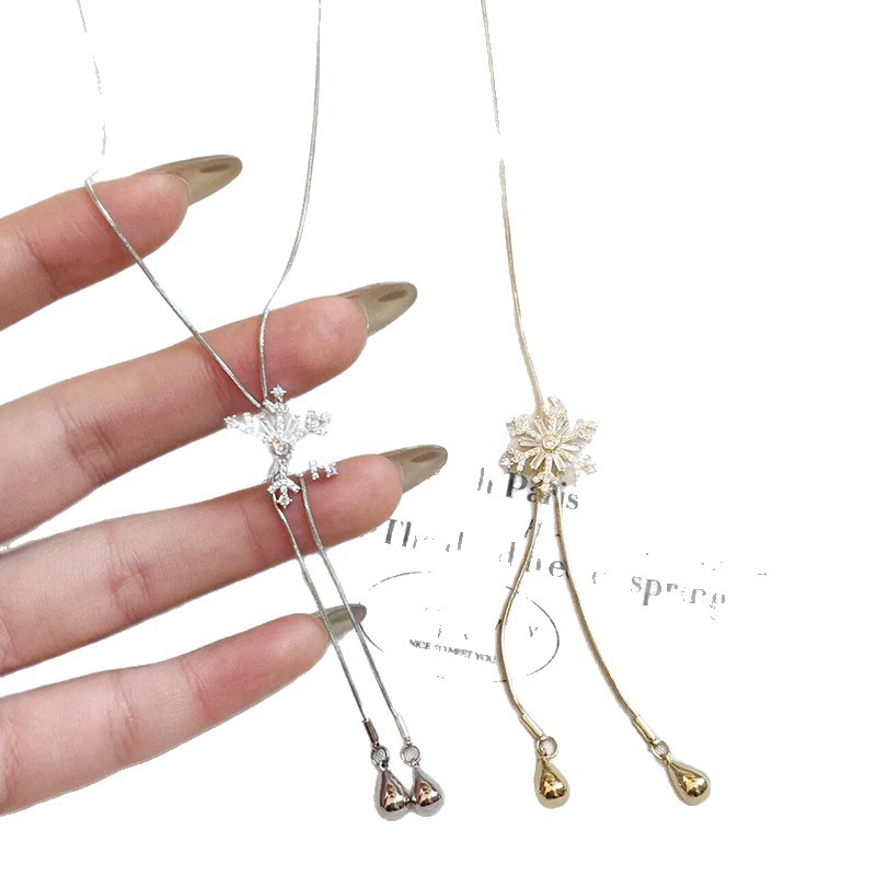 Colier din oțel inoxidabil, pandant din aliaj, lanț tip claviculă, design multistrat, lungime reglabilă 41–50 cm (material: oțel inoxidabil; pandant: aliaj; tip lanț: claviculă; design multi-strat; lungime: 41–50 cm)