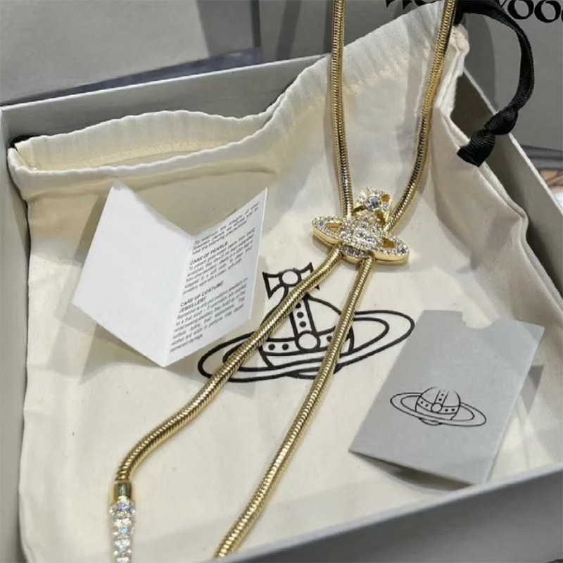 Ogrlica od legure s križnim lancem, elektroplirano završetak, unisex, proljeće 2025 izdanje