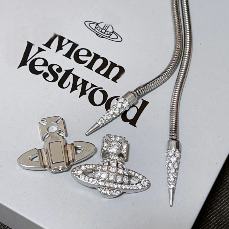 Ogrlica od legure s križnim lancem, elektroplirano završetak, unisex, proljeće 2025 izdanje