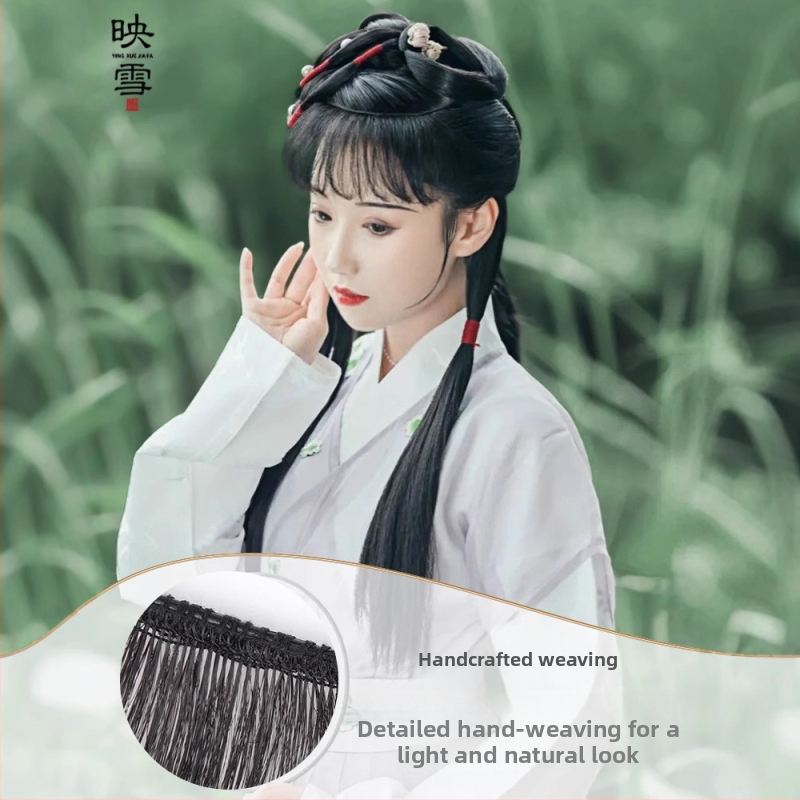 Színházi jelmez parókája frufruval – modell VM81, hőálló szálak, frufru egyenes vagy ferde, mechanikus kidolgozás, nem festhető