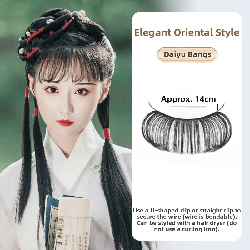 Színházi jelmez parókája frufruval – modell VM81, hőálló szálak, frufru egyenes vagy ferde, mechanikus kidolgozás, nem festhető