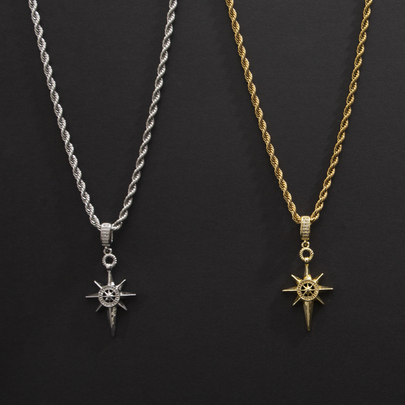 Colier cu pandantiv din cupru, pe lanț răsucit, 41–50 cm, 12 g, Primăvara 2025