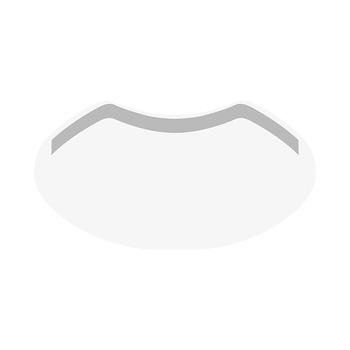 Vienreizējās lietošanas caurspīdīgs sejas aizsargs frizieriem, PVC; universāla izmantošana; sedz seju un acis; vidēja biezums