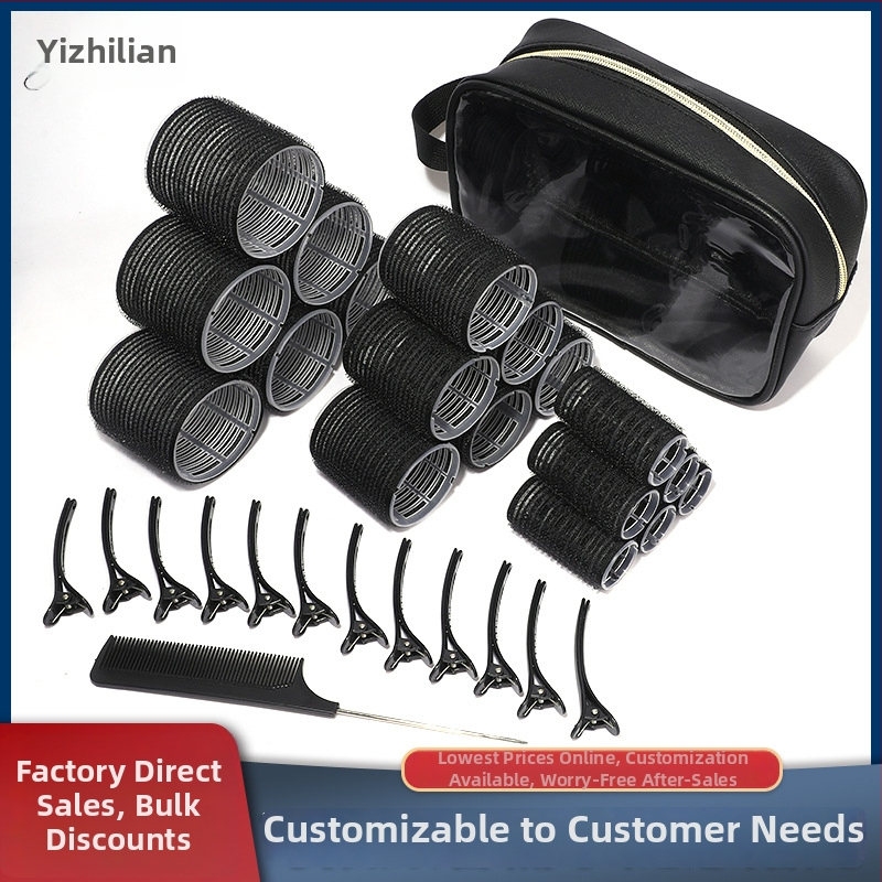 Cilindriskā matu ruļļa tips – plastmasa/sveķi, Ezhilian, vispārējai lietošanai