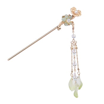 Agrafă de păr din aliaj cu ciucuri, stil antic, accesorii pentru păr geometrice, lucrat manual