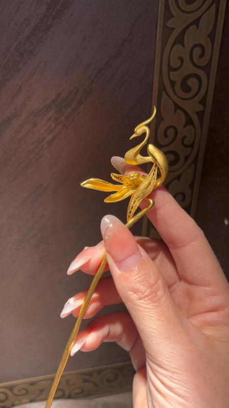 Agrafa de păr cu motiv fenix, din aliaj, stil vintage, formă geometrică, placare electrolitică, potrivită pentru nunți