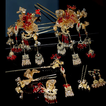 Accesoriu pentru păr în stil palat, aliaj, ciucuri, lucrat manual, pentru nuntă, headwear, iarna 2025