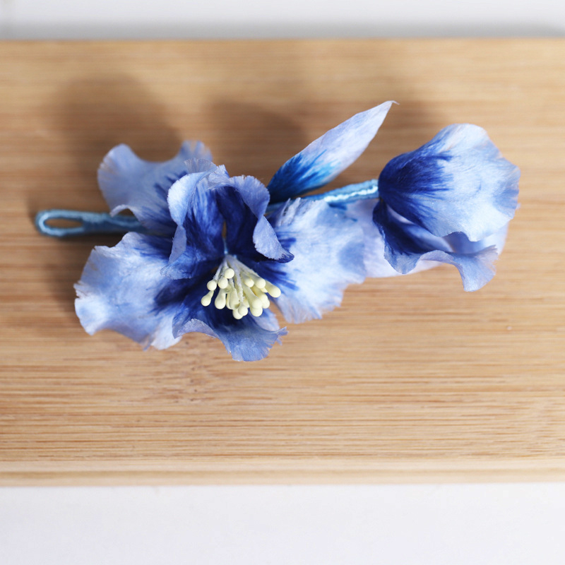 Clamă pentru păr lucrată manual, în stil etnic, cod L305, Primăvara 2025