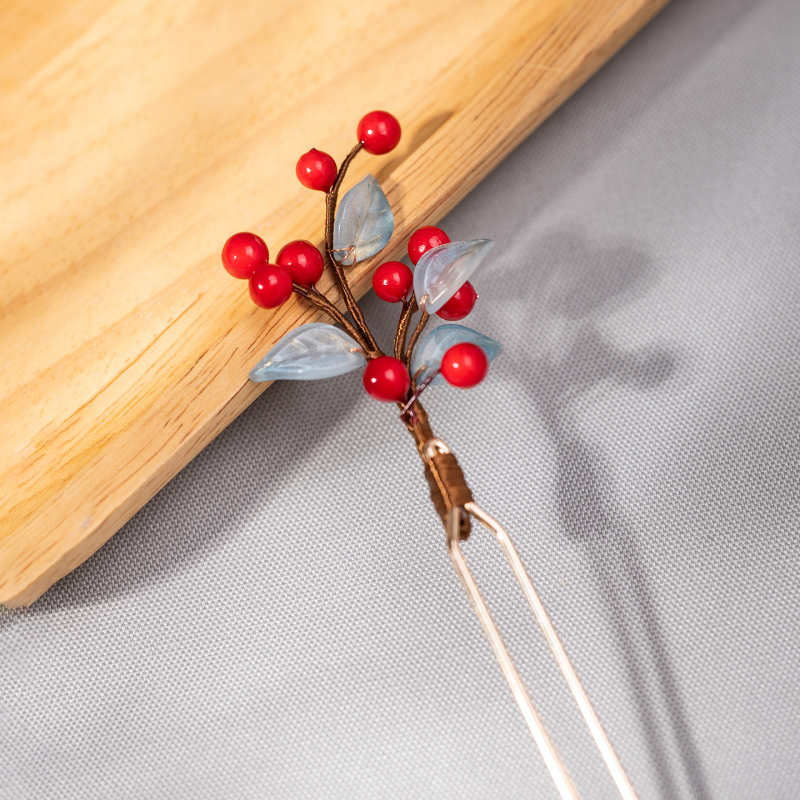 Hajtű a női haj számára, vintage stílusú, virág alakú, kevert anyagok, Su eighteen, téli 2025