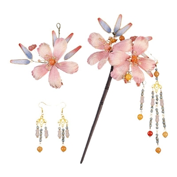 Accesoriu pentru păr cu detaliu filigran, material textil, stil retro, ambalaj individual, număr de producție T0048