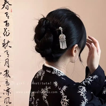 Accesorii pentru cap din metal, stil retro, design geometric, ambalare individuală