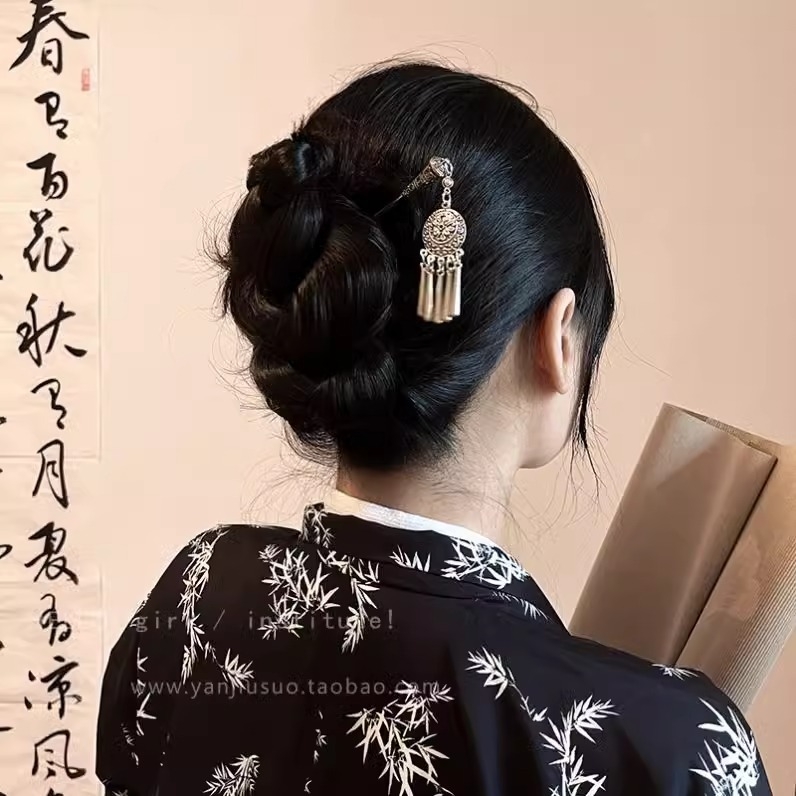 Accesorii pentru cap din metal, stil retro, design geometric, ambalare individuală