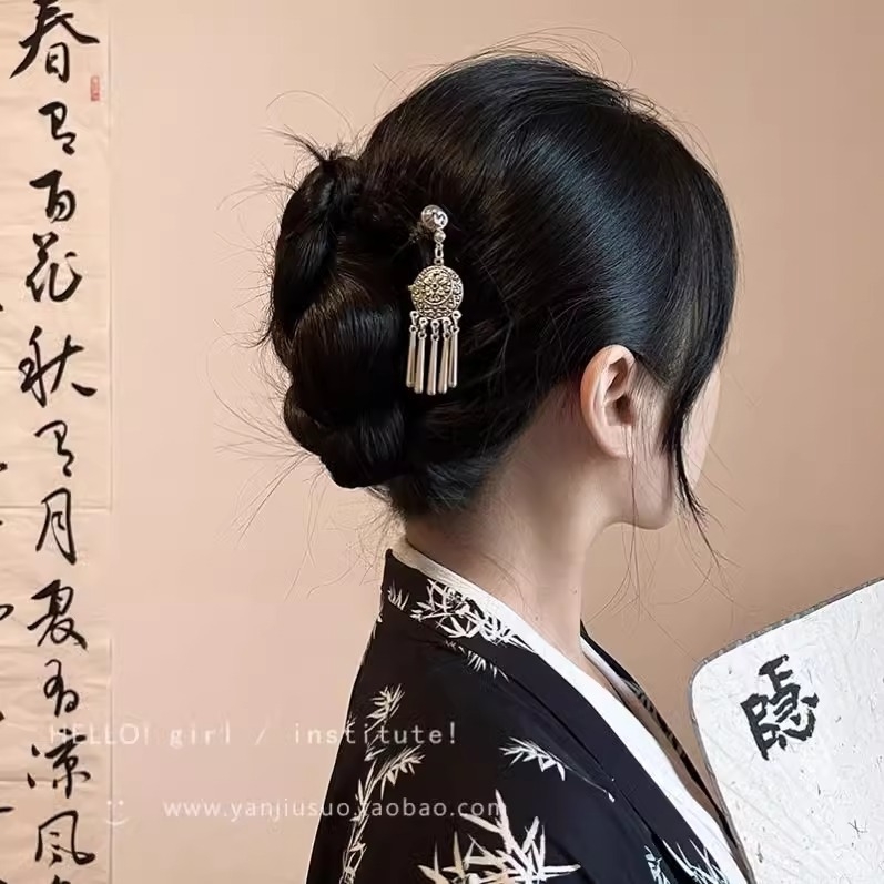 Accesorii pentru cap din metal, stil retro, design geometric, ambalare individuală