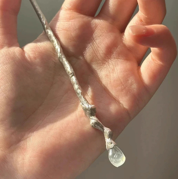 Agrafa pentru păr în formă de floare, din aliaj, stil in, toamnă 2025