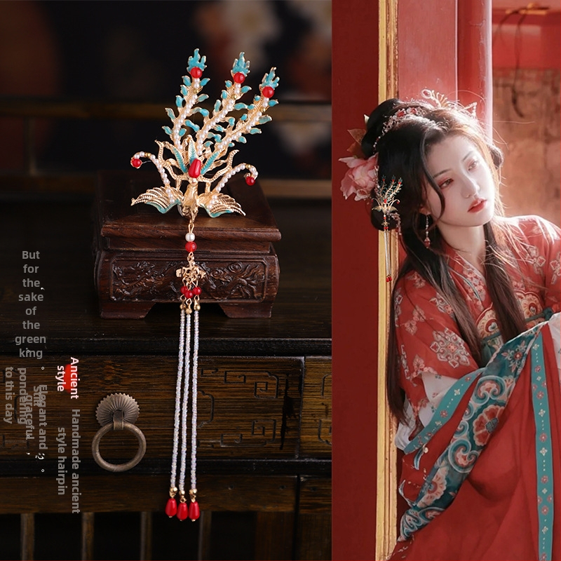 Retro juukseaksessuaar metallist, naistele, Seiko viimistlus, kohandamine saadaval