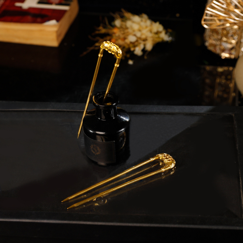 Accesoriu pentru păr – stil vintage, din aliaj, placare electroplată, formă de constelație, cod GZ393