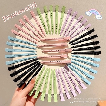 Clip de păr Duckbill pentru poziționarea rădăcinilor și stilizare, design fără cusur, pentru bretonul lateral, accesorii pentru femei, vara 2025