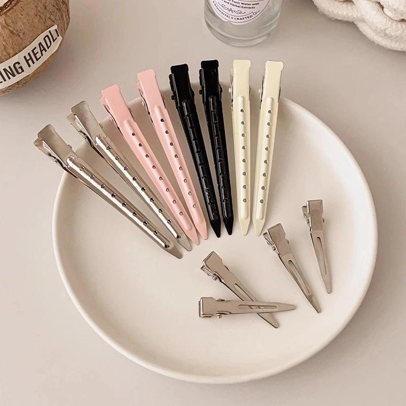 Clip de păr Duckbill pentru poziționarea rădăcinilor și stilizare, design fără cusur, pentru bretonul lateral, accesorii pentru femei, vara 2025